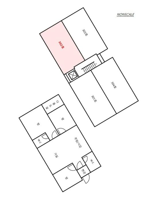 경기도 평택시 평택5로34번길 79, 3층302호 (합정동,뉴성진쉐르빌)구) 경기도 평택시 합정동 970-13 오피스텔 경매 사진 13