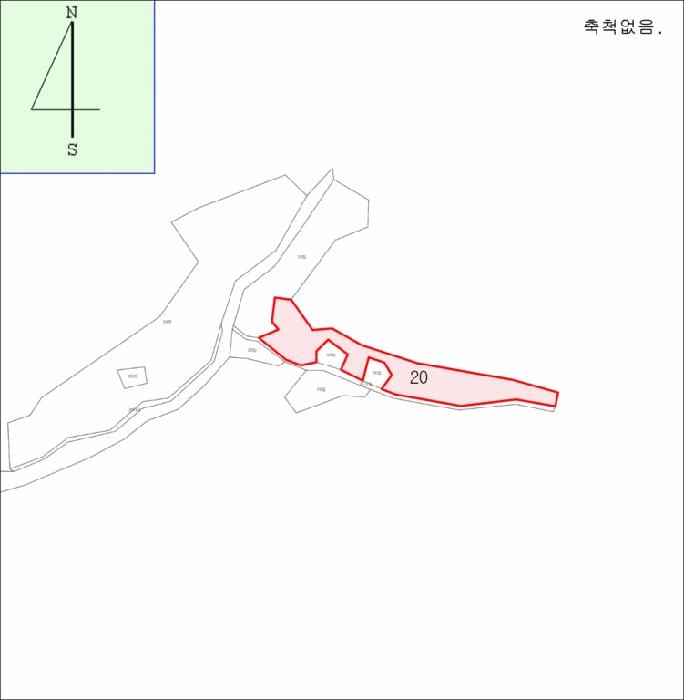 강원특별자치도 평창군 봉평면 덕거리 20 임야 경매 사진 4