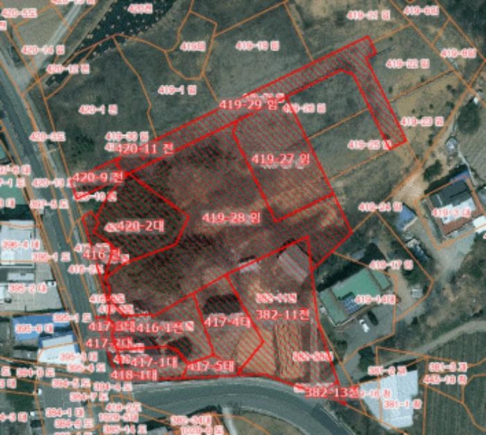 충청남도 당진시 석문면 통정리 417-1 대지 경매 사진 49
