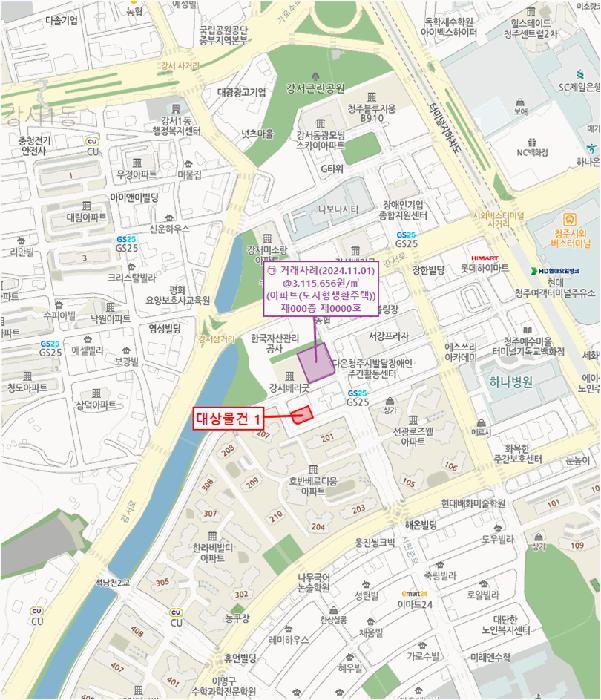 충청북도 청주시 흥덕구 강서동 505 레지던스 마리 7층703호 다세대(빌라) 경매 사진 9