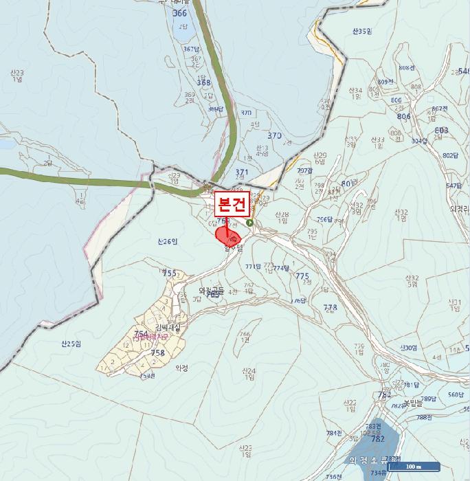 충청북도 옥천군 군북면 대정리 768-5 숙박시설 경매 사진 12