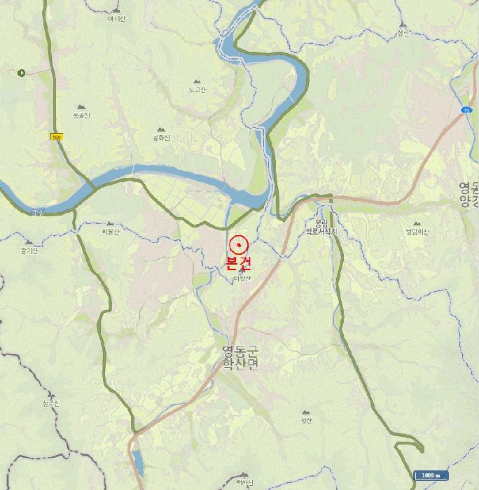 충청북도 영동군 양산면 원당리 165 과수원 경매 사진 9