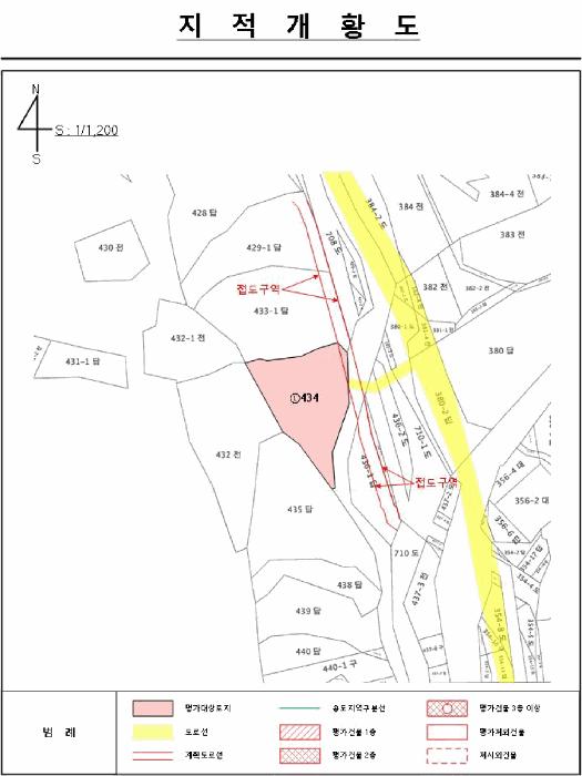 충청북도 옥천군 청성면 화성리 434 답 경매 사진 9