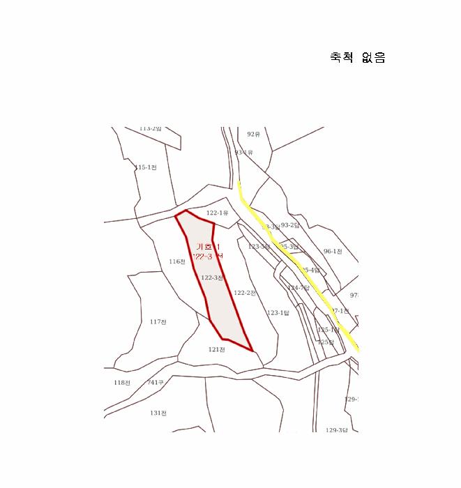 충청북도 옥천군 청성면 구음리 122-3 전 경매 사진 9
