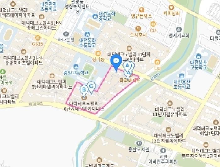 대전광역시 유성구 관평동 672 대덕테크노밸리6단지아파트 612동 5층502호 아파트 경매 사진 14