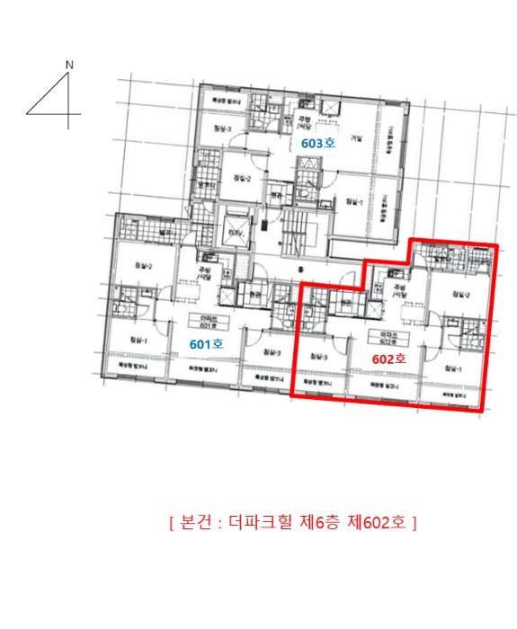 경기도 부천시 원미구 장말로 263, 6층 602호 (심곡동,더파크힐)구) 경기도 부천시 원미구 심곡동 314-23 아파트 경매 사진 8