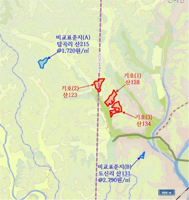 경기도 연천군 신서면 답곡리 산128 임야 경매 사진 19