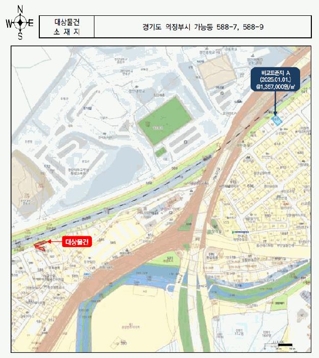 경기도 의정부시 가능동 588-7 대지 경매 사진 24