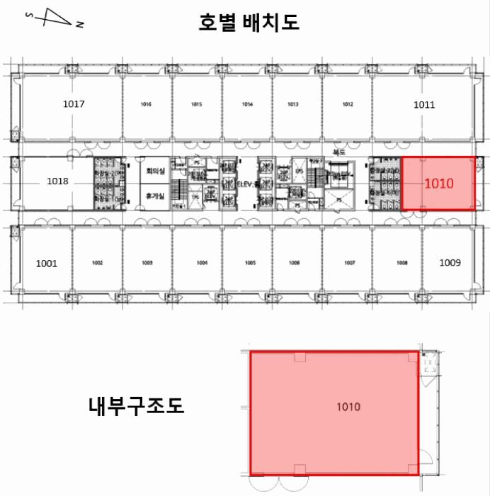 서울특별시 금천구 가산동 691 대륭테크노타운20차 제10층 제1010호 아파트형공장 경매 사진 9