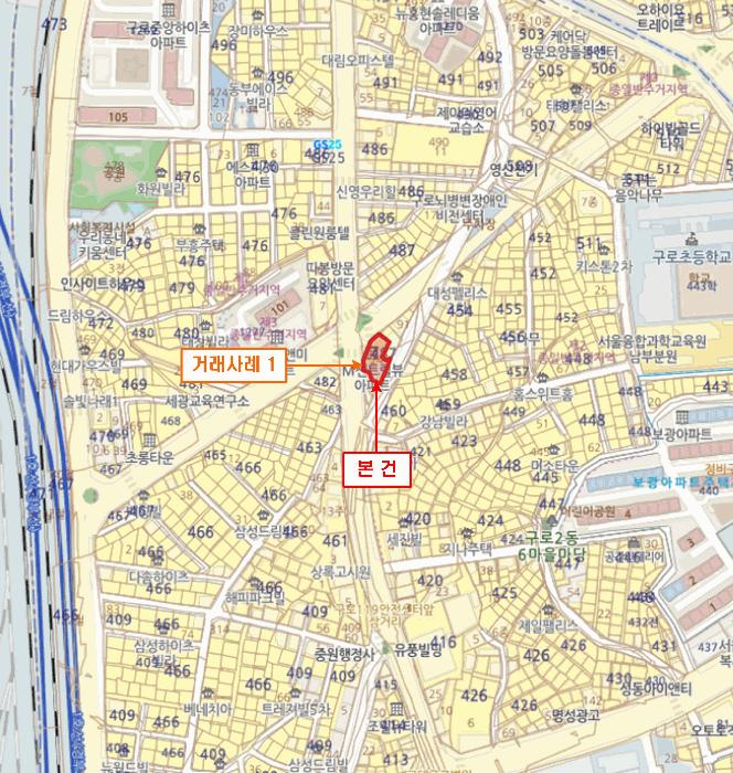 서울특별시 구로구 구로동 487-24 엠센트럴뷰 제6층 제601호 아파트 경매 사진 12