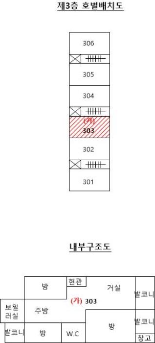 경기도 이천시 장호원읍 서동대로 8844-15, 104동 3층303호 (장호원현대아파트)구) 경기도 이천시 장호원읍 진암리 17-18 아파트 경매 사진 9