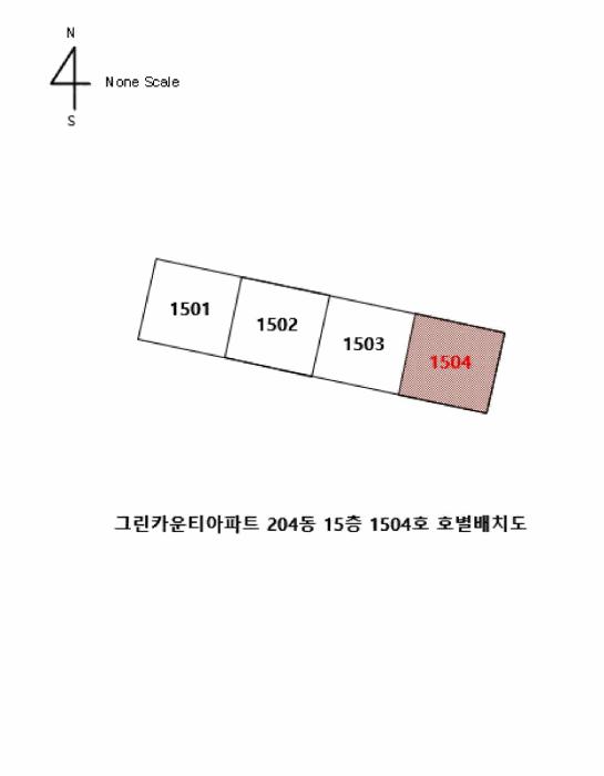 울산광역시 북구 달천동 107-1 그린카운티아파트 204동 15층1504호 아파트 경매 사진 7
