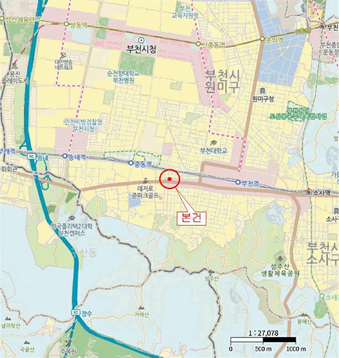 경기도 부천시 소사구 송내동 562 로얄팰리체 3층301호 오피스텔 경매 사진 11