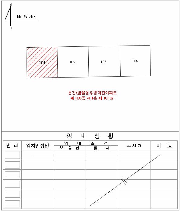대구광역시 수성구 범물동 670 범물우방미진아파트 105동 1층101호 아파트 경매 사진 7