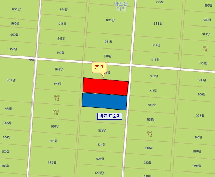 경상북도 김천시 아포읍 의리 928 답 경매 사진 3