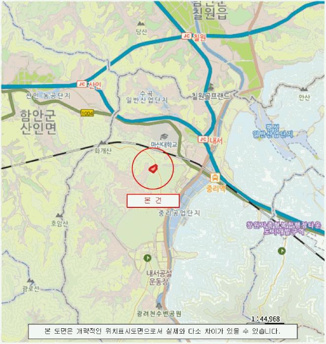 경상남도 창원시 마산회원구 내서읍 상곡리 산24 임야 경매 사진 6