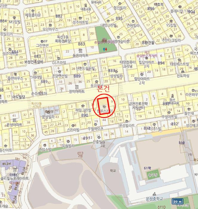 서울특별시 금천구 독산동 890-8 현부스카이 제4층 제402호 다세대(빌라) 경매 사진 13
