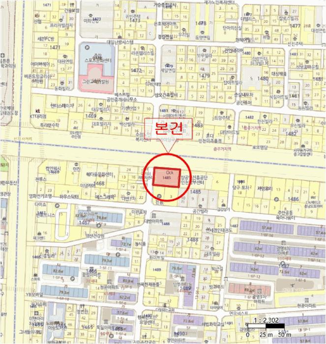 인천광역시 미추홀구 주안동 1485 14층1402호 오피스텔 경매 사진 11