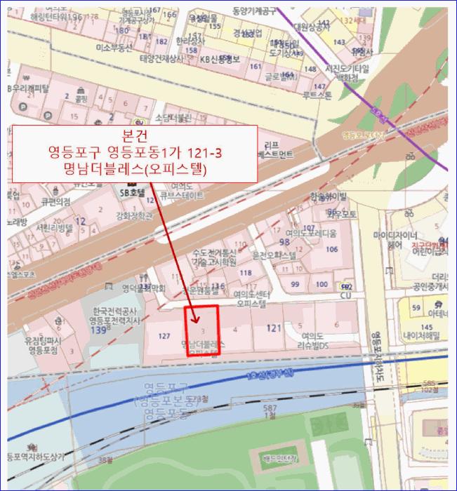 서울특별시 영등포구 영등포동1가 121-3 명남더블레스 제3층 제303호 오피스텔 경매 사진 12