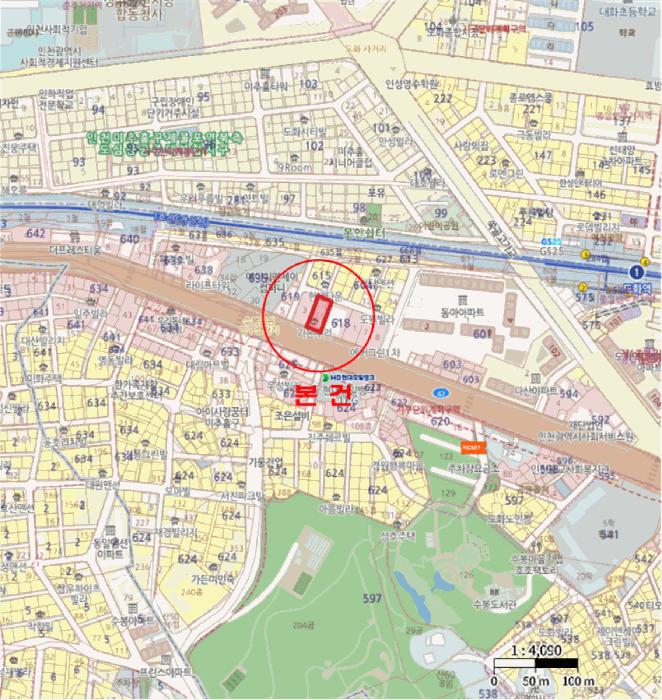 인천광역시 미추홀구 도화동 618-9 가온누리 6층605호 오피스텔 경매 사진 13