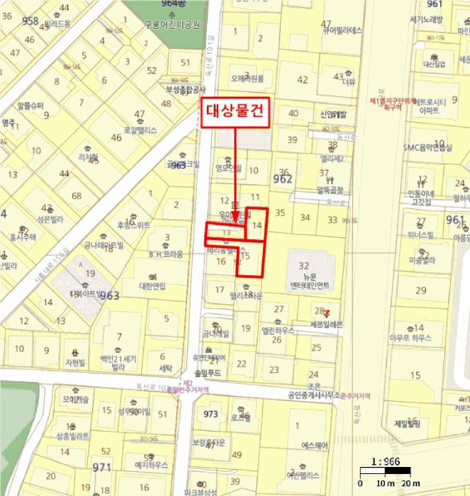 서울특별시 금천구 독산동 962-13 헤리움팰리스 제4층 제403호 다세대(빌라) 경매 사진 13