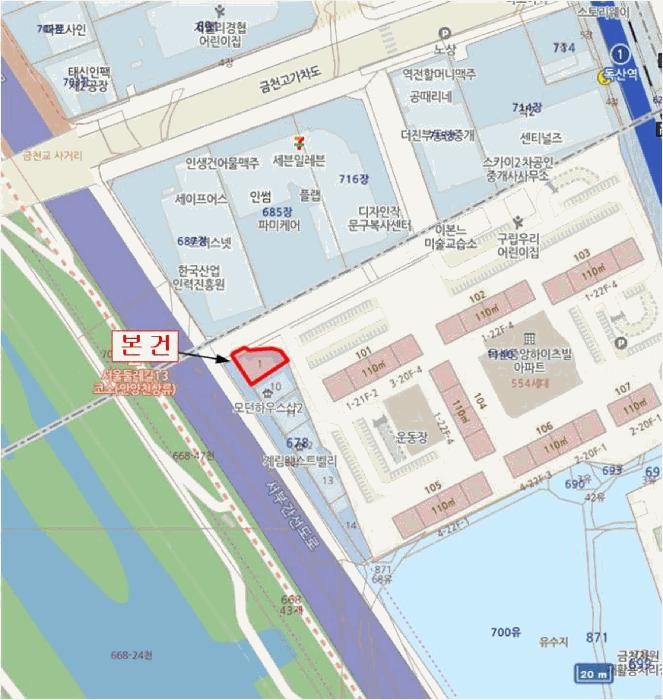 서울특별시 금천구 독산동 678-1 모던하우스금천1호점 제4층 제401호 다세대(빌라) 경매 사진 11
