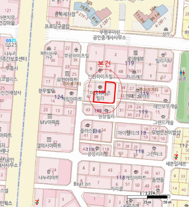 인천광역시 부평구 부평동 119-35 마스터큐브 4층401호 오피스텔 경매 사진 18