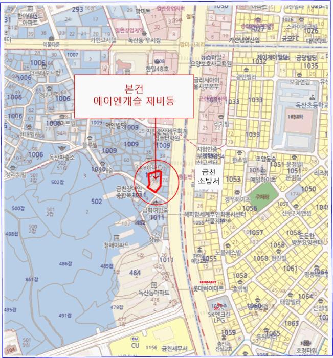 서울특별시 금천구 독산동 1009-75 에이엔캐슬 제비동 제2층 제203호 오피스텔 경매 사진 12