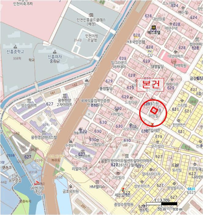 인천광역시 미추홀구 용현동 629-116 하임빌 6층601호 오피스텔 경매 사진 10
