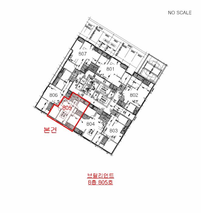 인천광역시 미추홀구 주안동 695-10 브릴리언트 8층805호 오피스텔 경매 사진 12