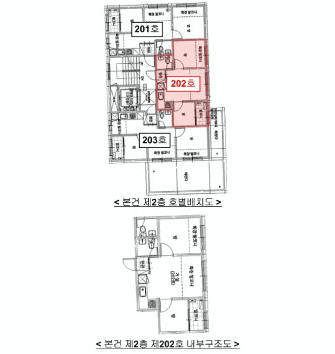 서울특별시 양천구 신월동 60-31 한울팰리스 제2층 제202호 다세대(빌라) 경매 사진 13