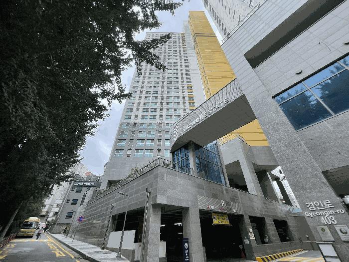 인천광역시 미추홀구 주안동 77-3 주안지웰에스테이트 102동 28층오피스텔2805호 오피스텔 경매 사진 1