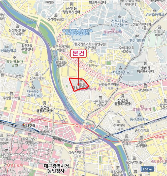 대구광역시 북구 대현동 531 대현한신휴플러스 207동 6층602호 아파트 경매 사진 9