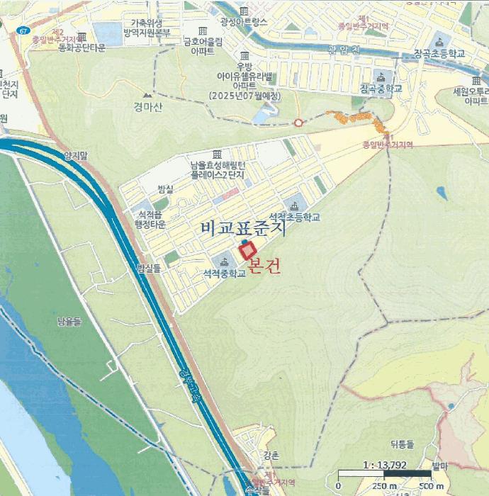 경상북도 칠곡군 석적읍 남율리 1209 대지 경매 사진 8