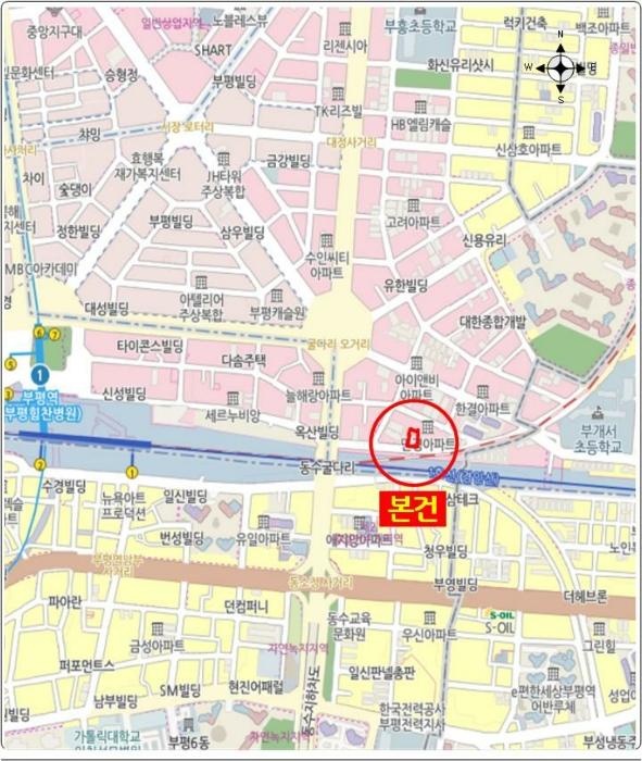 인천광역시 부평구 동수천로 13-1, 101동 4층402호 (부평동,메트로시티)구) 인천광역시 부평구 부평동 500-6 오피스텔 경매 사진 10