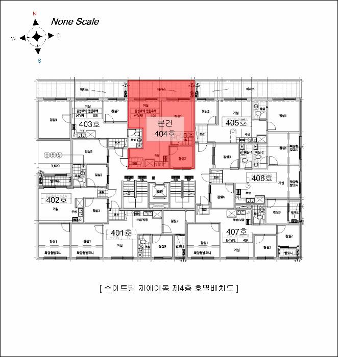 인천광역시 부평구 산곡동 408-5 수아트빌 에이동 4층404호 다세대(빌라) 경매 사진 9