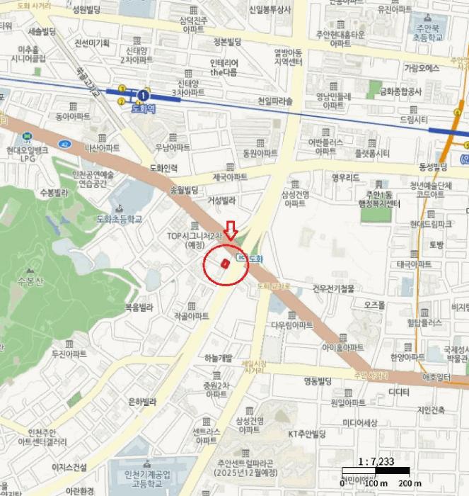 인천광역시 미추홀구 도화동 482-2 갤럭시타워 4층402호 오피스텔 경매 사진 12