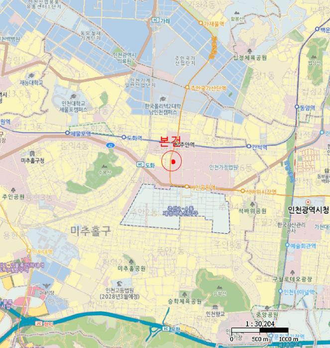 인천광역시 미추홀구 주안동 220-13 삼성캐슬 3층308호 오피스텔 경매 사진 11