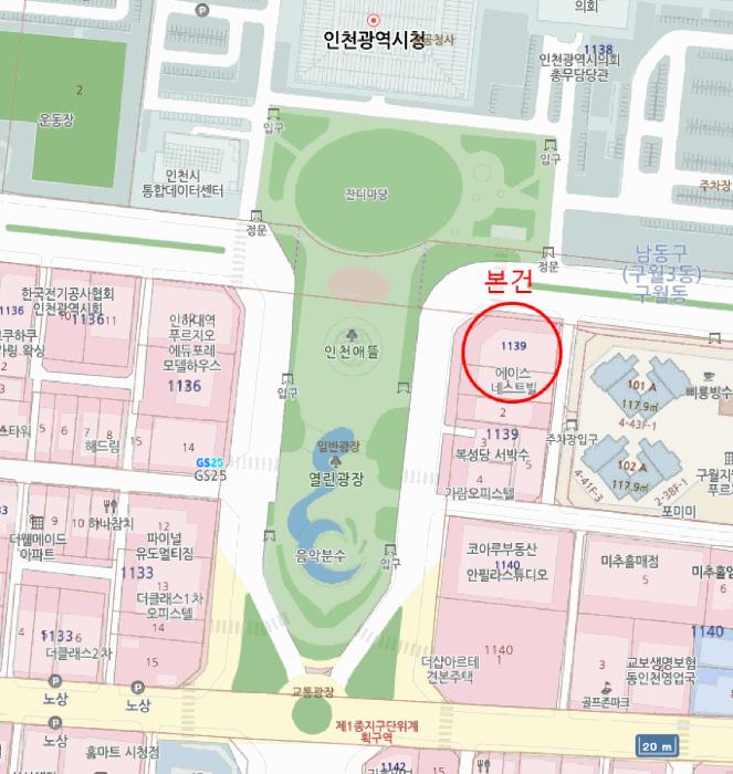 인천광역시 남동구 구월동 1139 에이스네스트빌 10층1019호 오피스텔 경매 사진 10