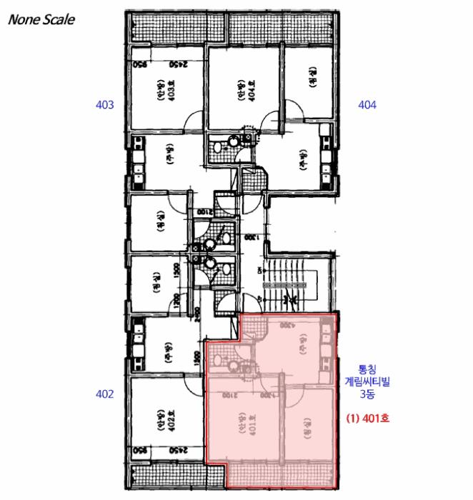 인천광역시 부평구 부평동 396-59 4층401호 다세대(빌라) 경매 사진 10