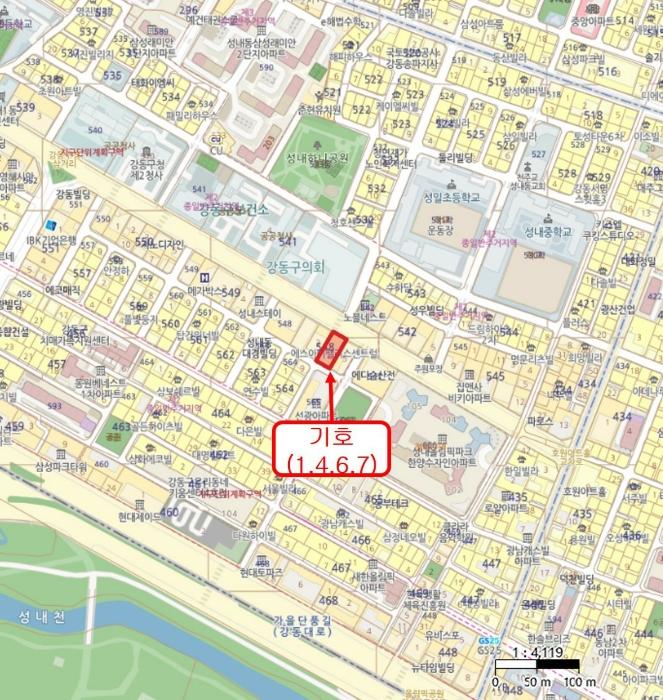 서울특별시 강동구 진황도로27길 23, 2층205호 (천호동,에스아이팰리스)구) 서울특별시 강동구 천호동 167-73 오피스텔 경매 사진 38