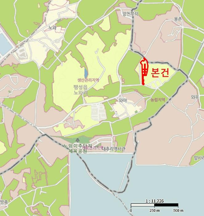 경기도 평택시 팽성읍 노와리 203-5 임야 경매 사진 18
