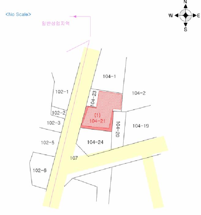 강원특별자치도 춘천시 소양로1가 104-21 대지 경매 사진 7