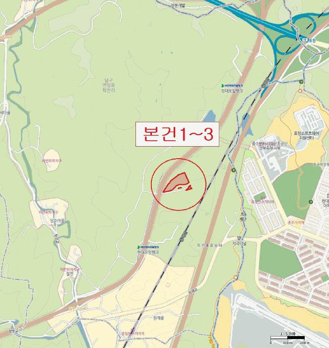 경상북도 포항시 남구 연일읍 학전리 산32 임야 경매 사진 22