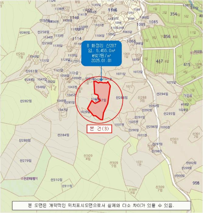 경상남도 하동군 북천면 화정리 산168 임야 경매 사진 51