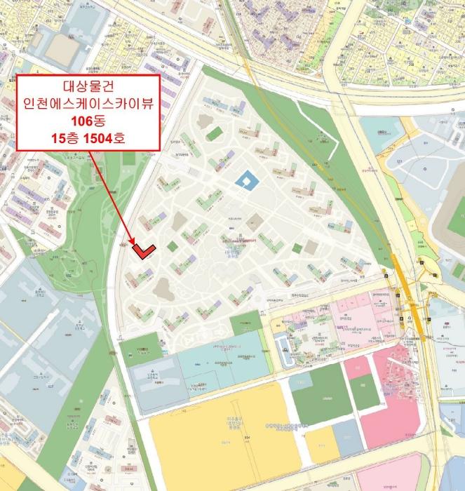 인천광역시 미추홀구 용정공원로 33, 106동 15층1504호 (용현동,인천에스케이스카이뷰)구) 인천광역시 미추홀구 용현동 664 아파트 경매 사진 17