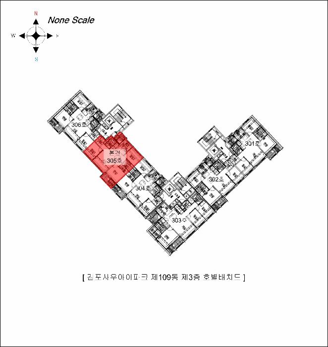 경기도 김포시 사우동 1481 김포사우아이파크 109동 3층 305호 아파트 경매 사진 10