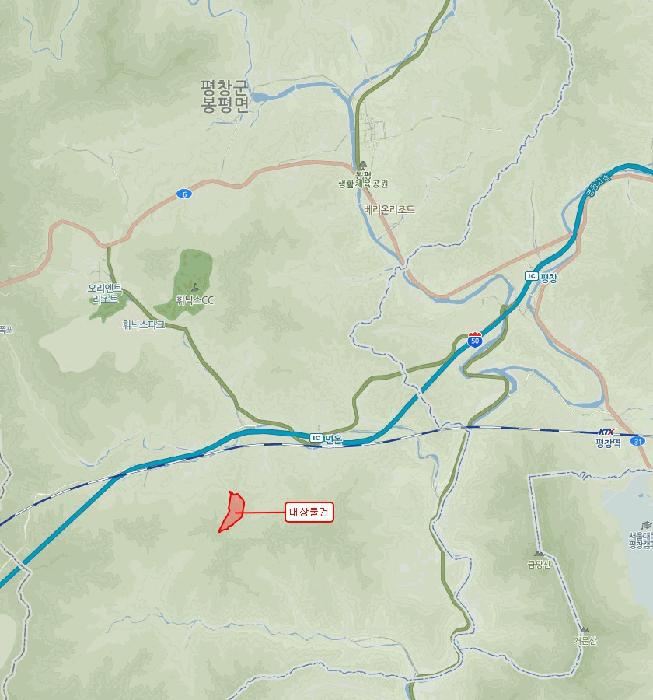 강원특별자치도 평창군 봉평면 진조리 산187 임야 경매 사진 4