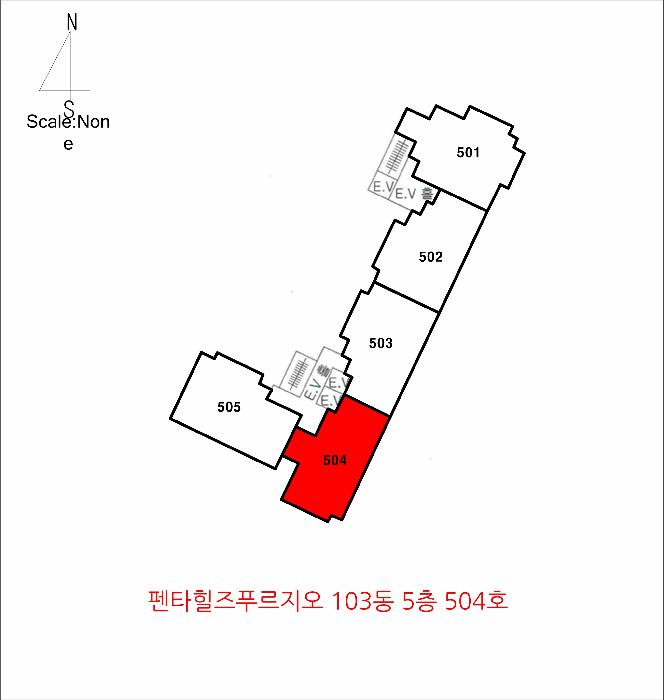 경상북도 경산시 중산동 663 펜타힐즈푸르지오 103동 5층504호 아파트 경매 사진 8