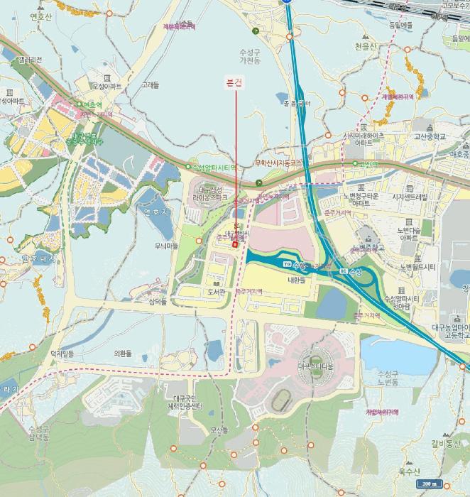 대구광역시 수성구 대흥동 833-1 이니셜타운 1층104호 근린상가 경매 사진 9